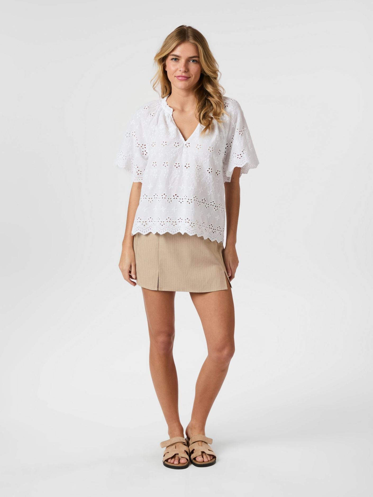 Odet Broderi Bluse