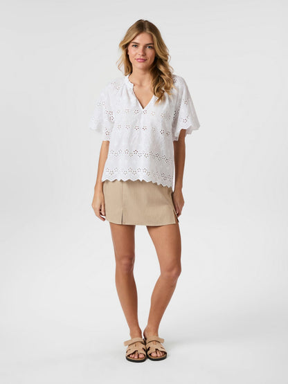 Odet Broderi Bluse