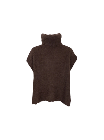 BJOERK ROLL NECK PONCHO BC