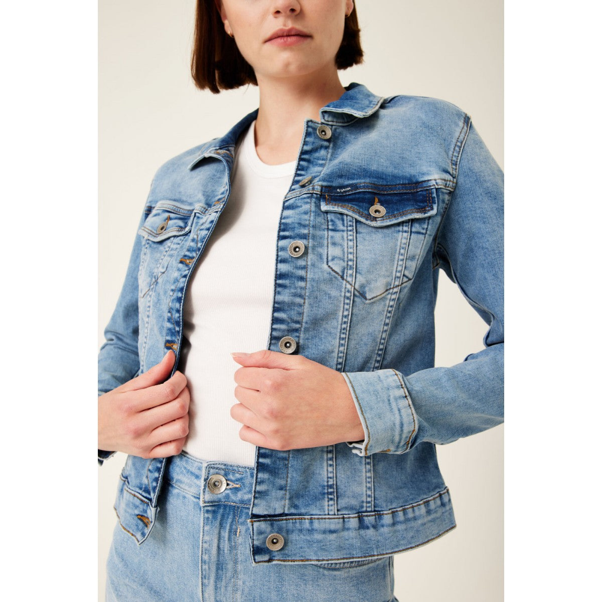 Sofia Slim Denim Jakke