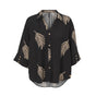 LYDIA BLUSE SORT PREPAIR