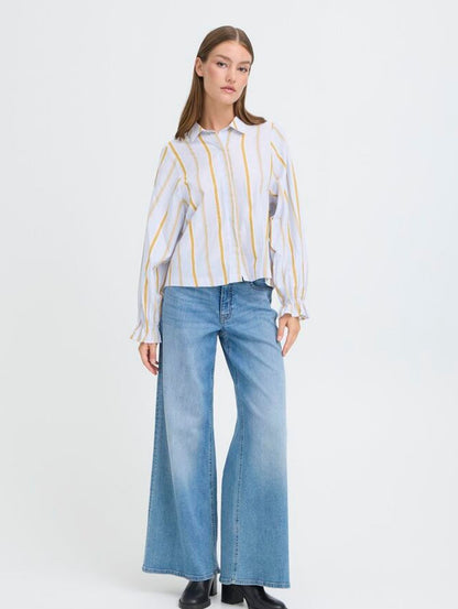 SAMI STRIPE BLUSE ICHI