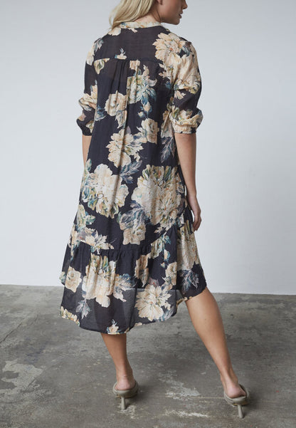 Blomstret Kjole Love958-9