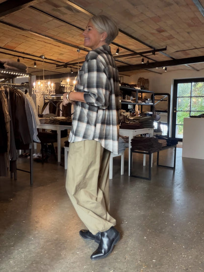 DALMA FLANNEL CHECK SKJORTE NN (267)