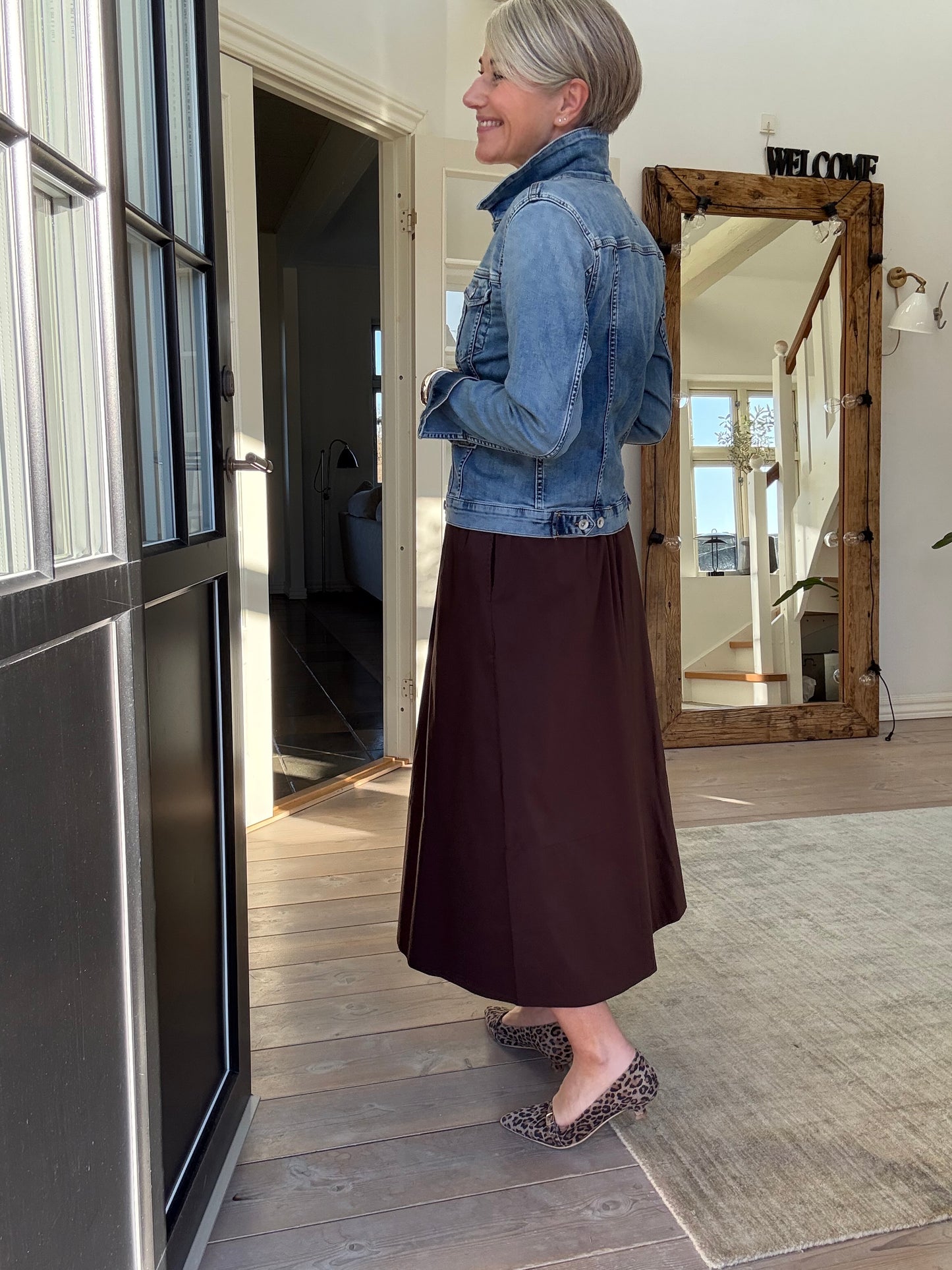 Sofia Slim Denim Jakke