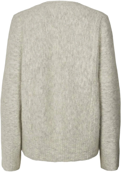 LOTT FLUFFY SPLIT BACK SWEATER RS