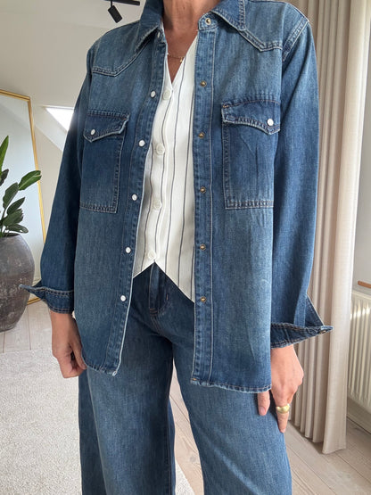 Denim Skjorte Love1276