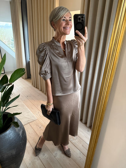Roella Heavy Sateen Bluse