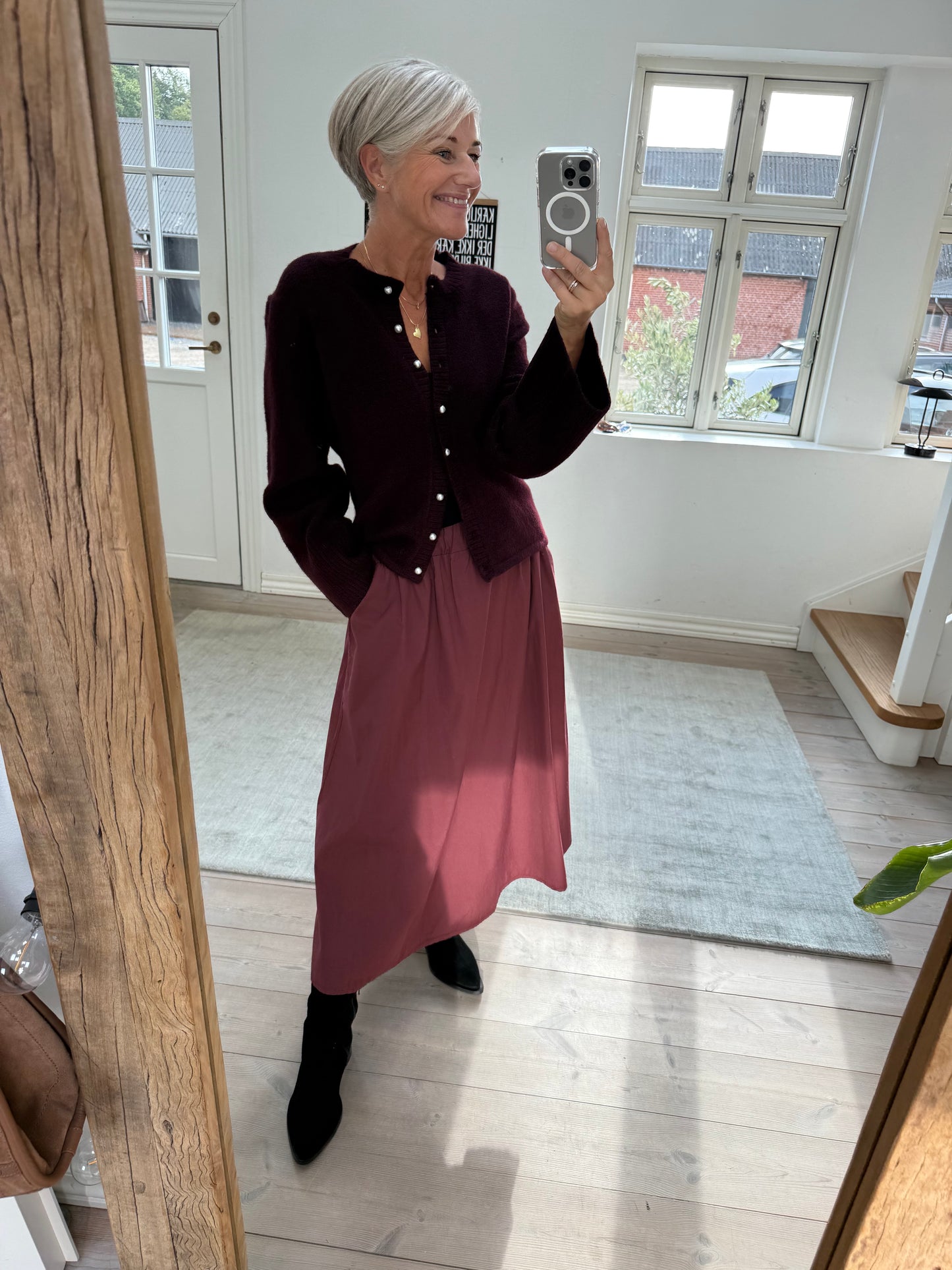 MIXIE STRIK CARDIGAN NEO NOIR