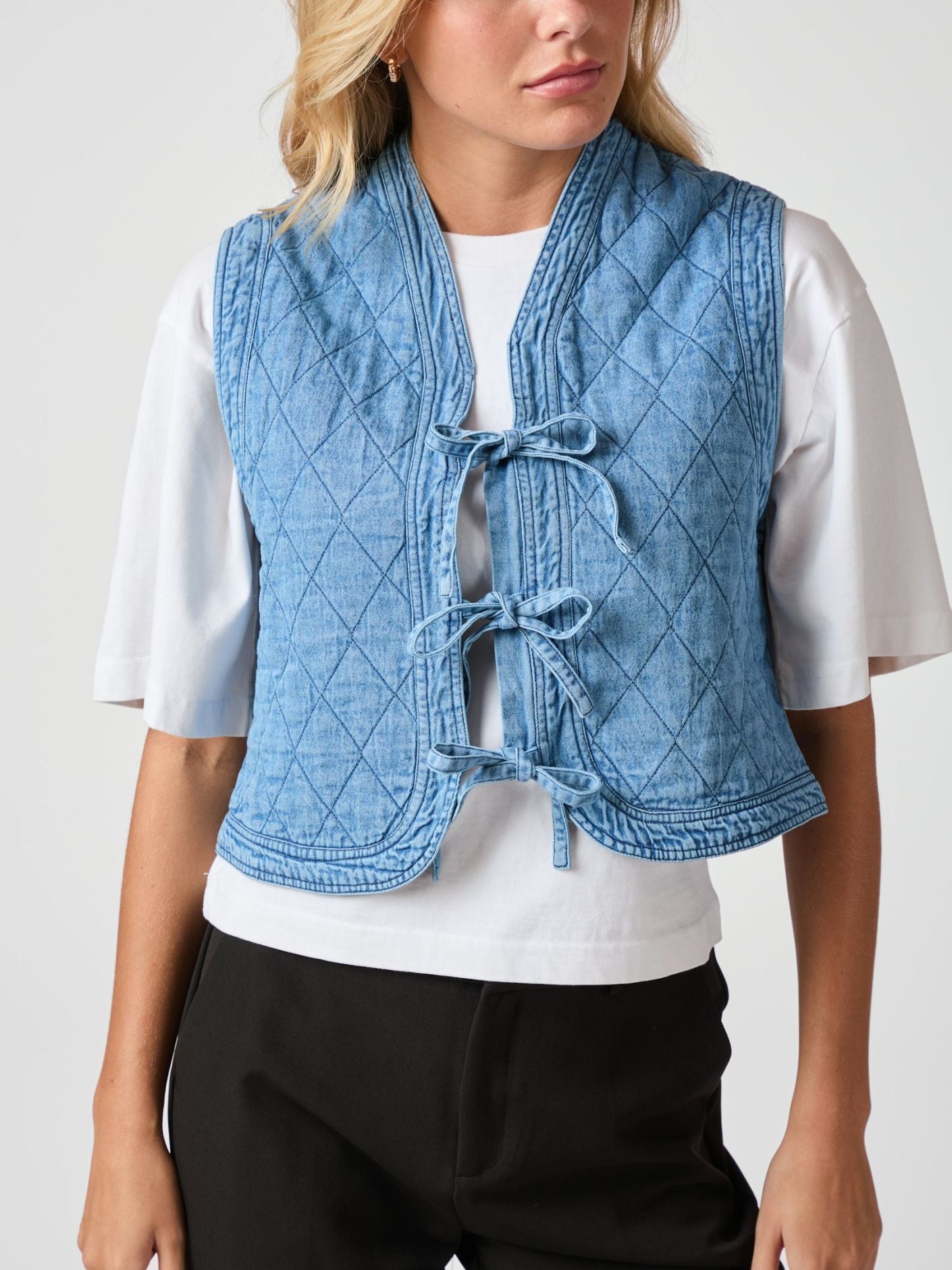 Carine Denim Vest
