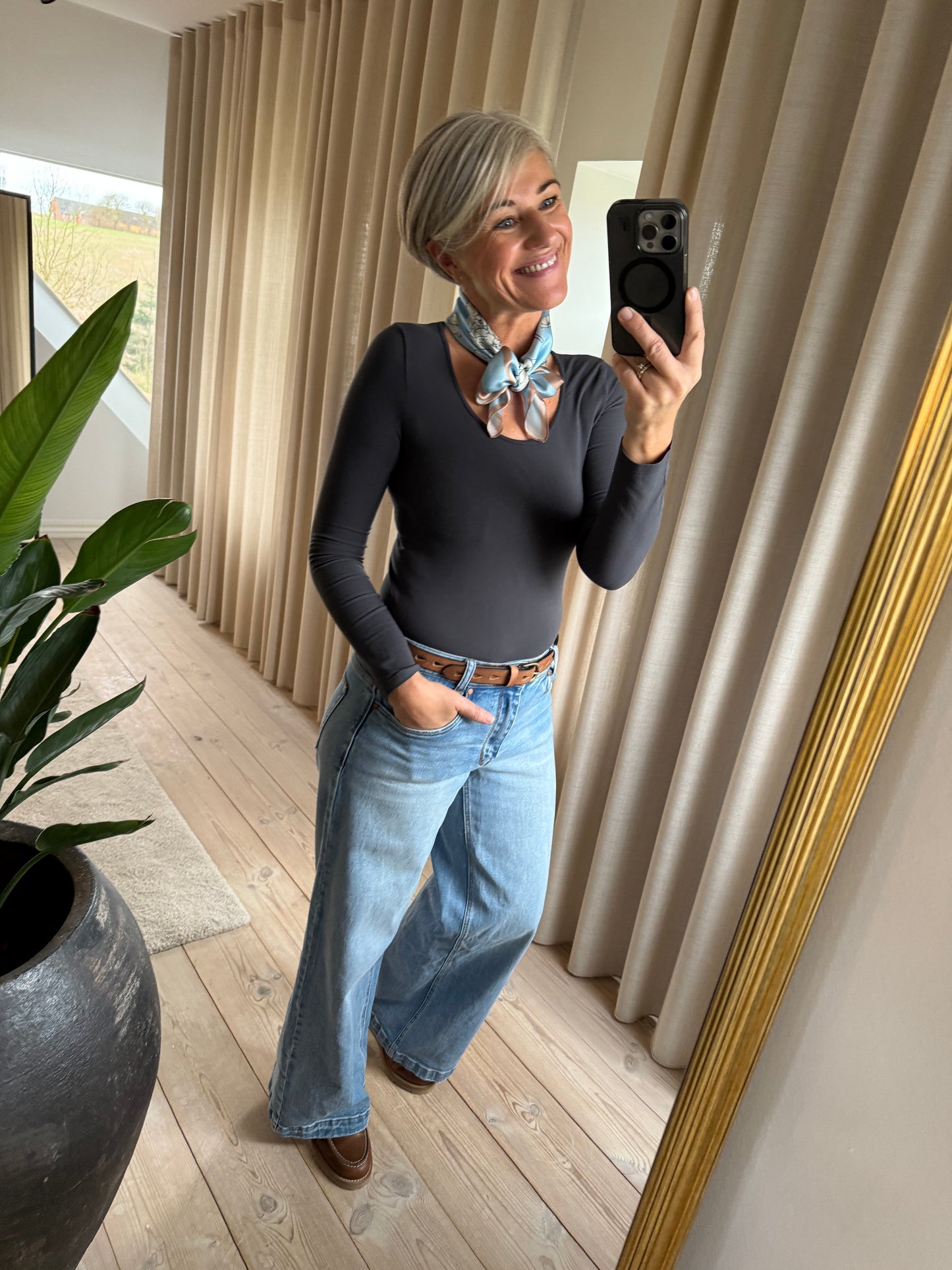 Mille Langærmet t-shirt