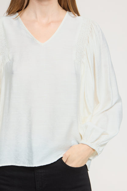MELDA LS BLUSE ICHI (168)