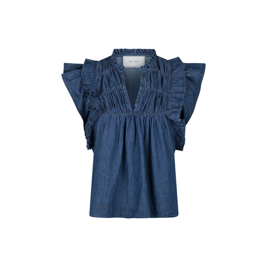 Jayla Denim Top
