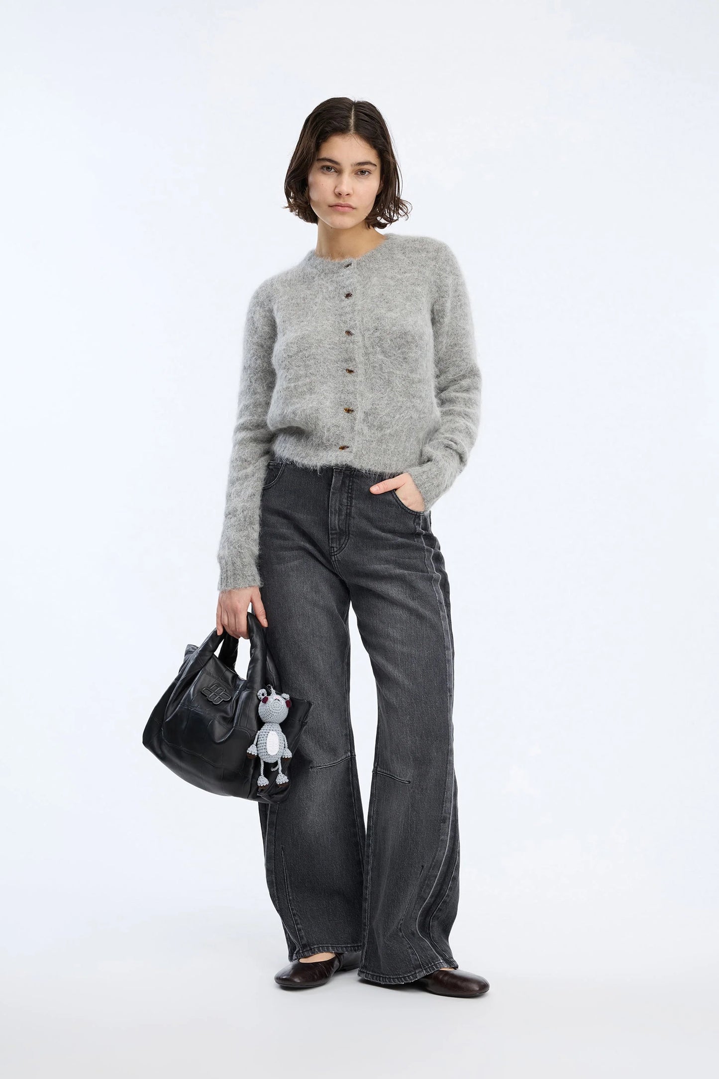 VOVILLA STRIK CARDIGAN MUNTHE