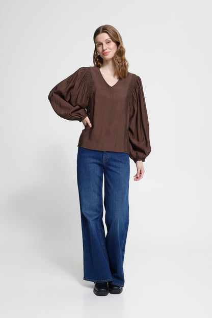 MELDA LS BLUSE ICHI (168)