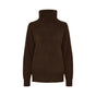 ALMA YAK TURTLENECK STRIK BRUN BTF