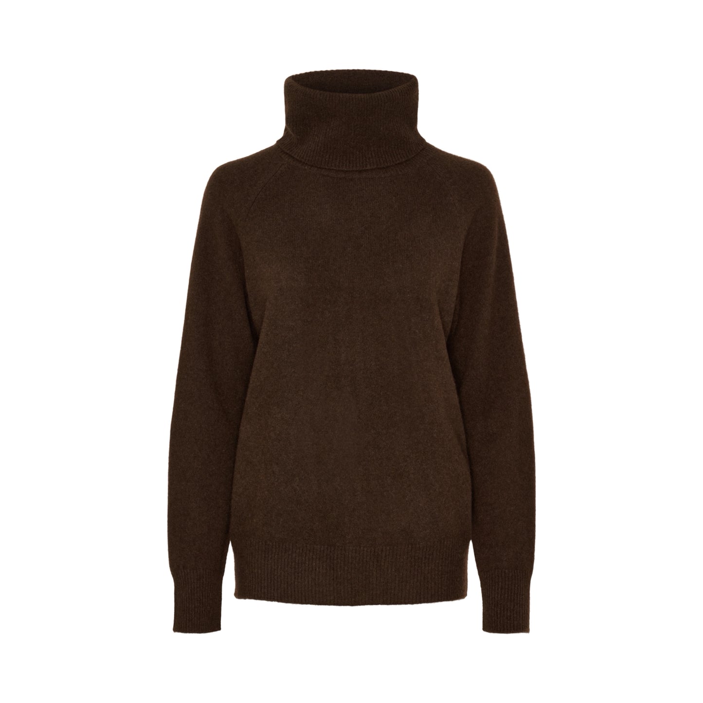 ALMA YAK TURTLENECK STRIK BRUN BTF