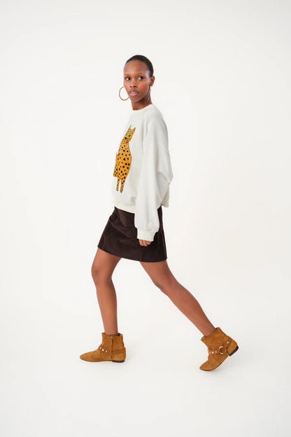 SYDNEY LEOPARD SWEATSHIRT LL