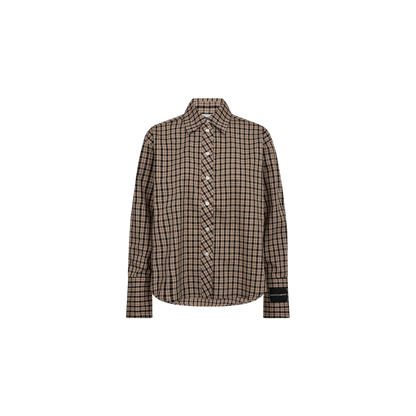 MAXI LOGO DESSERT CHECK SHIRT HL