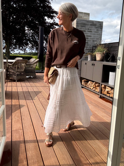 Mini Curve Logo Sweatshirt
