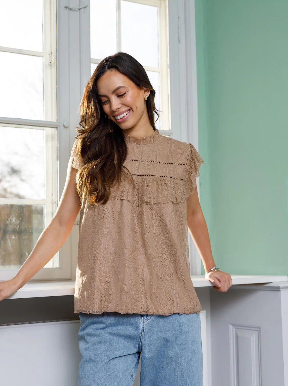 Amilla Lace Top