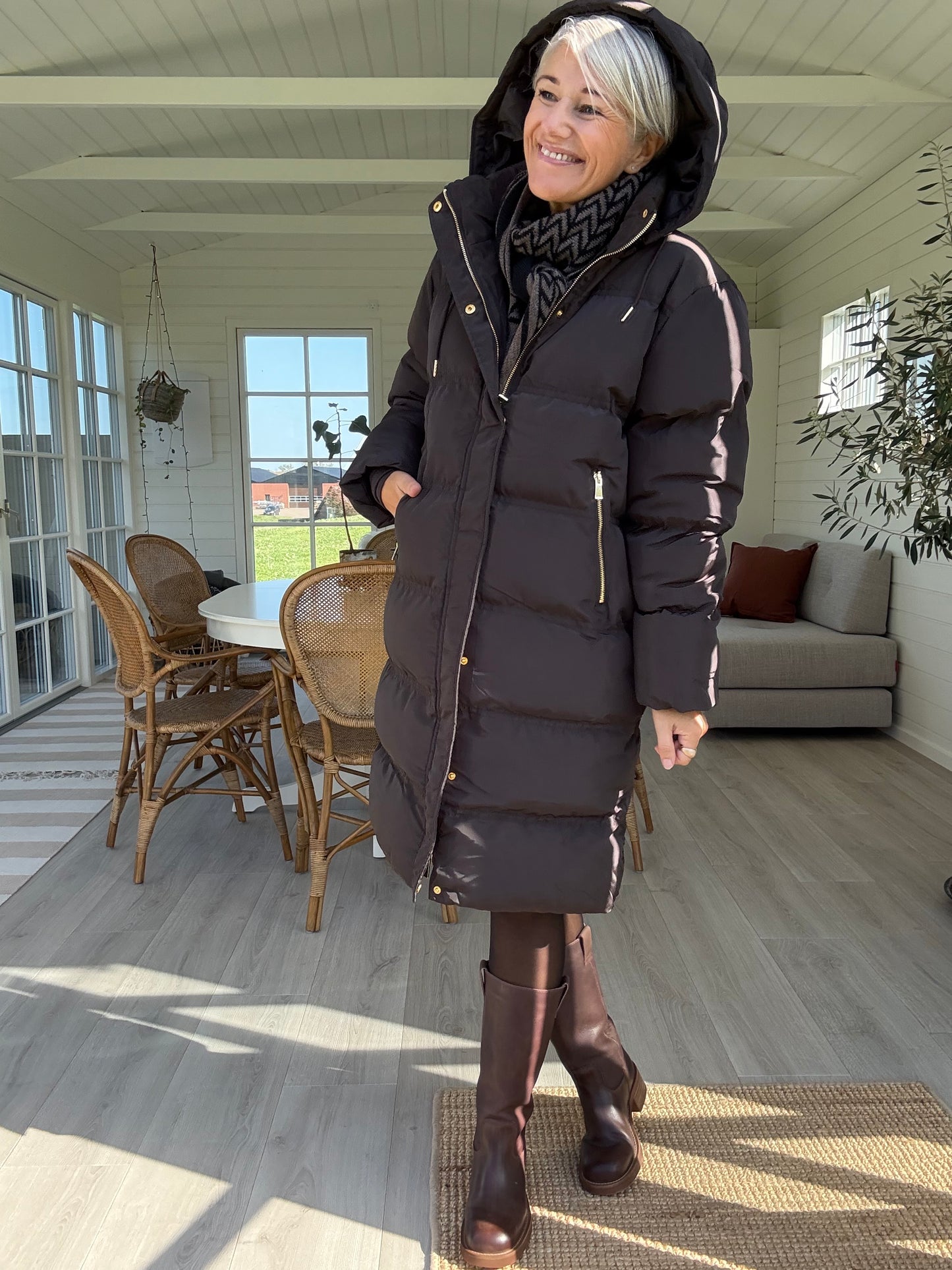 LUCETTE PUFFER JAKKE NEO NOIR