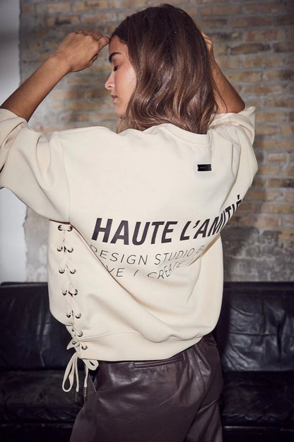 NEW STUDIO TIE SWEATSHIRT HL (106)