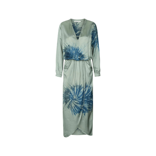 Vera Cartwheel Wrap Over Kjole