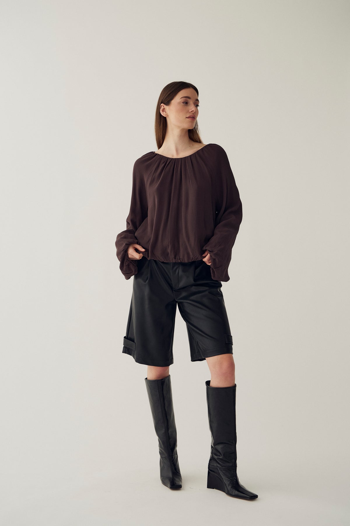 MARISELA BLUSE BRUN NE (293)