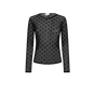 TELA 1 MESH BLUSE SORT LR