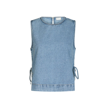 Svetlana Denim Top
