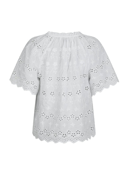 Odet Broderi Bluse