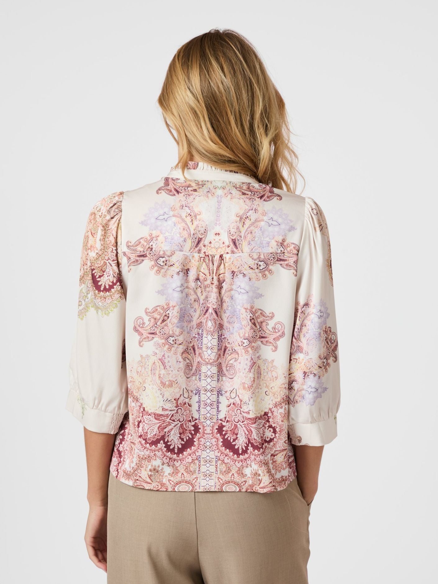 Roselle Artist Paisley Bluse