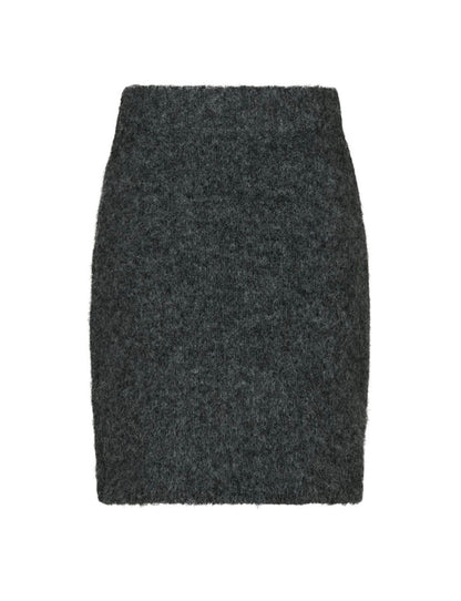 NARIA FLUFFY KNIT NEDERDEL NEO NOIR