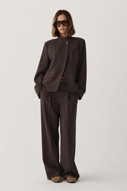 MONIQUE BLAZER BRUN NE