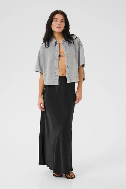 Malo Boxy Denim Skjorte