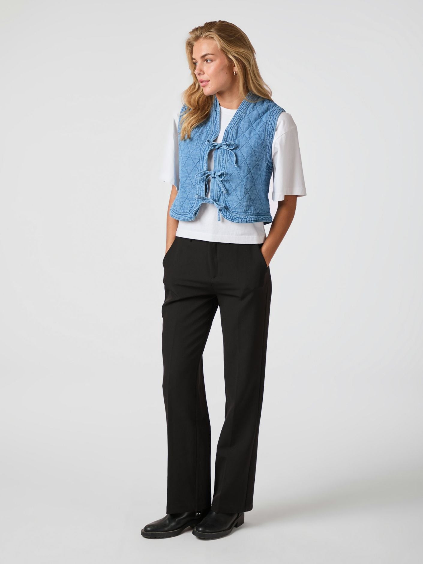 Carine Denim Vest