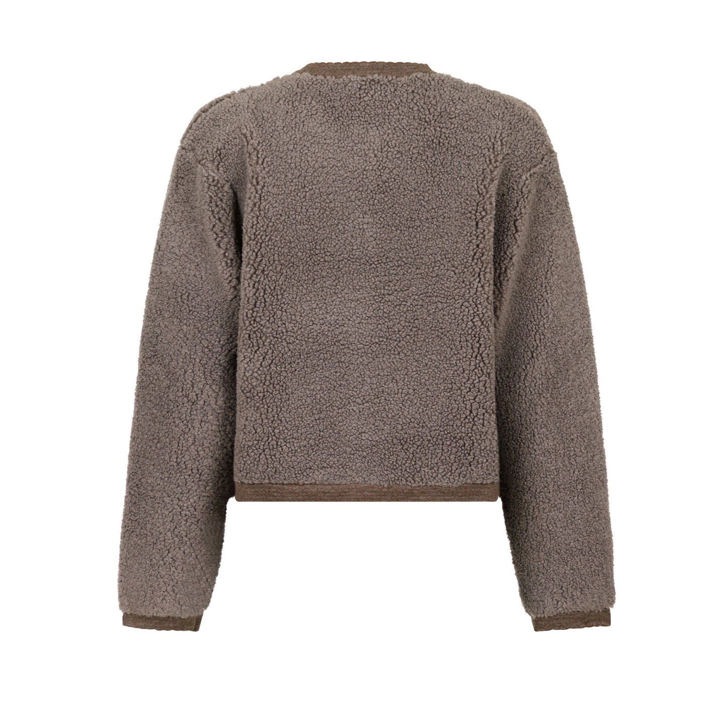 LIMO FLUFFY KNIT CARDIGAN