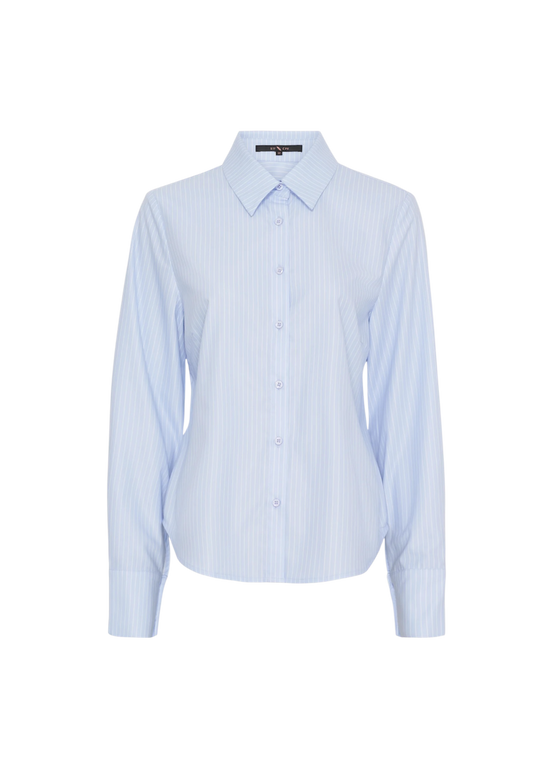 BAMBOO SKJORTE STRIBET BTF