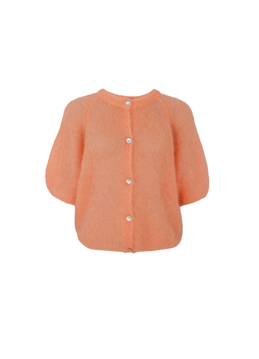 BJOERK PATENT KNIT CARDIGAN BC