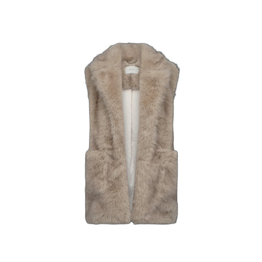 PLUSHY FAUX FUR VEST CPHM