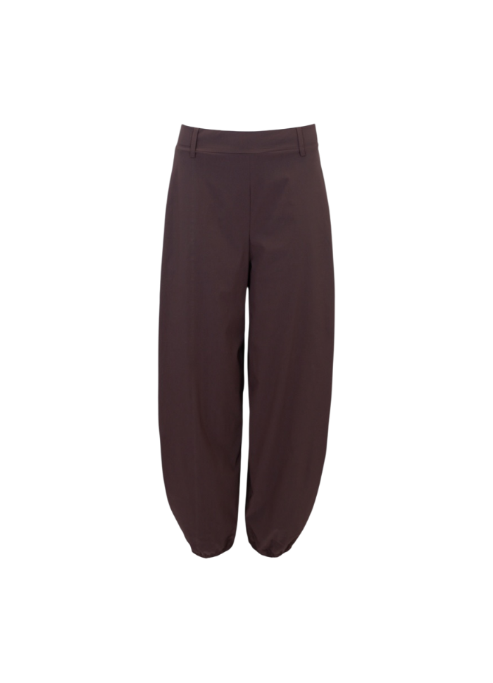 DAVINA BALLOON PANT MØRK BRUN BC (77)