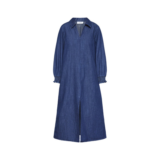 LANG DENIMKJOLE LOVE1392