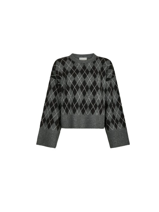 KICK CHECK KNIT BLUSE NN