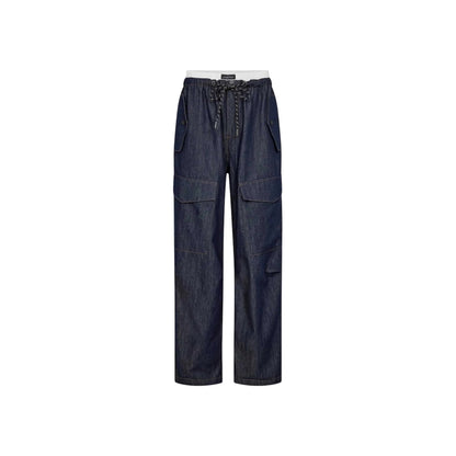 DENIM CARGO PULL ON BUKS HL