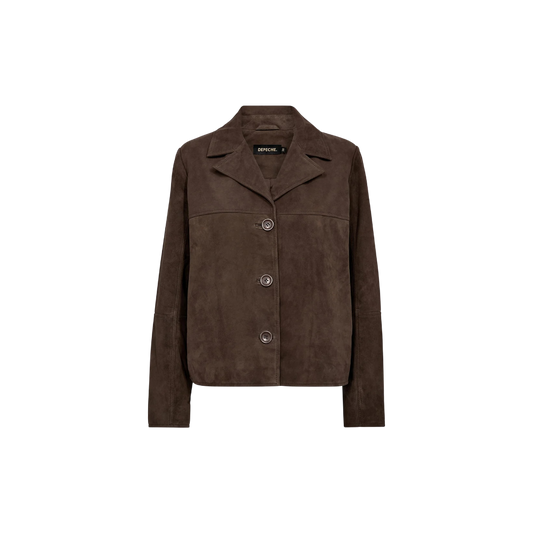 VALLY SUEDE JACKET DEPECHE