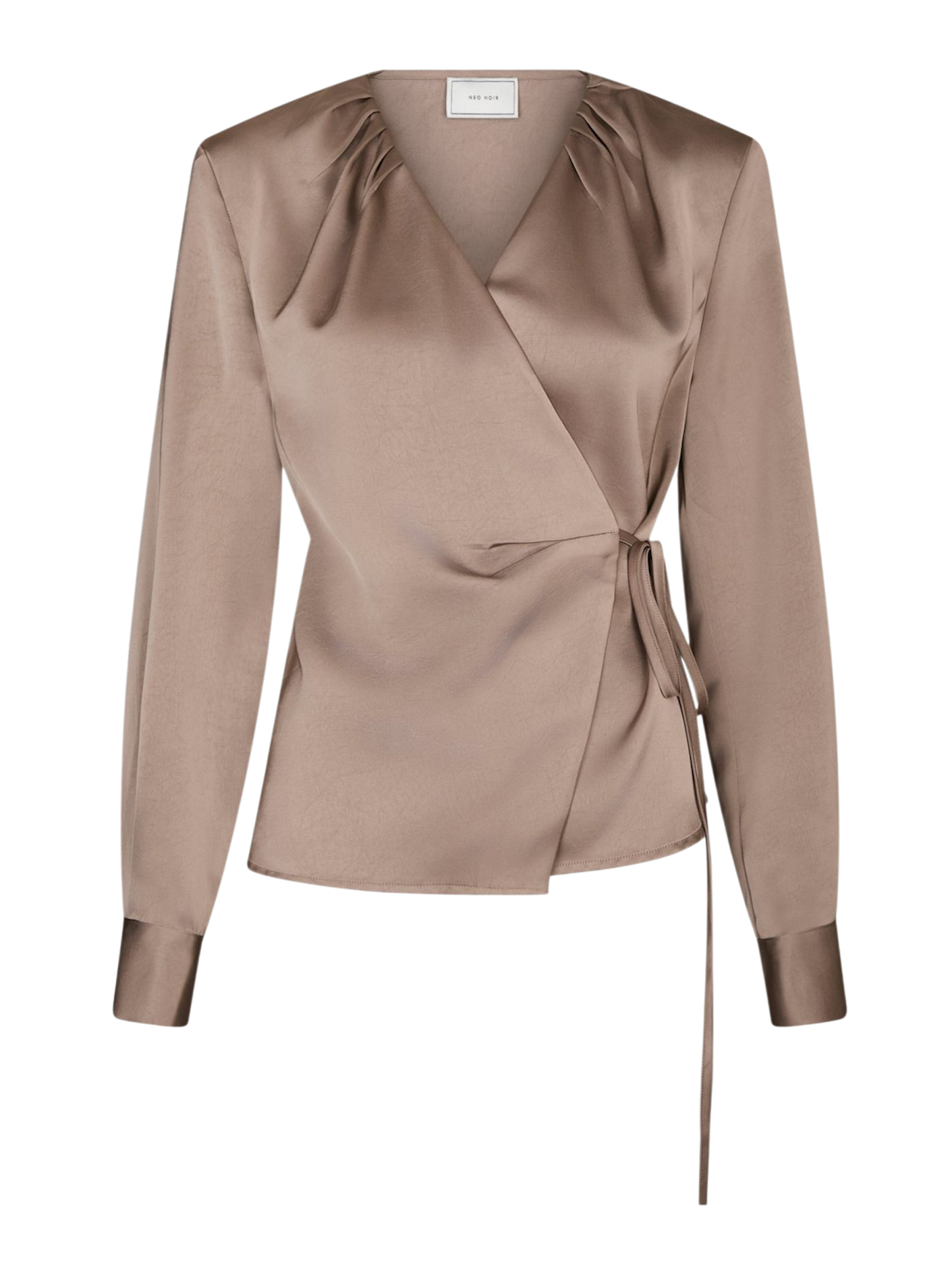 CAPRINA HEAVY SATEEN BLOUSE