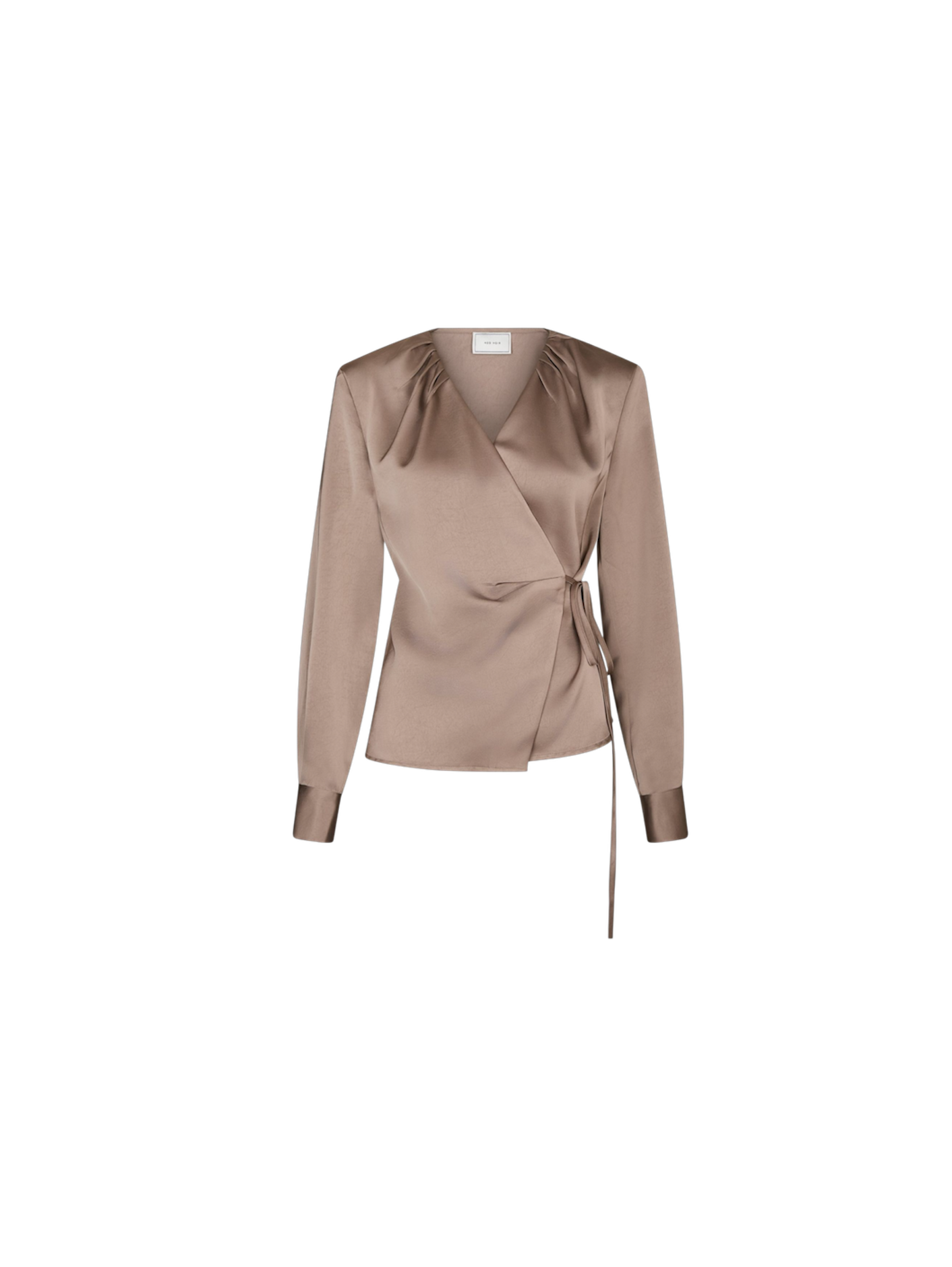 CAPRINA HEAVY SATEEN BLOUSE