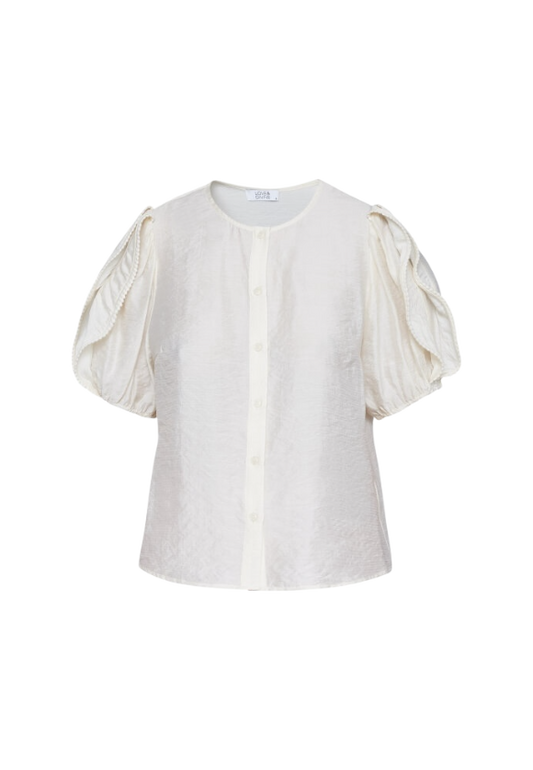 LOVE1377 SKJORTEBLUSE L&D