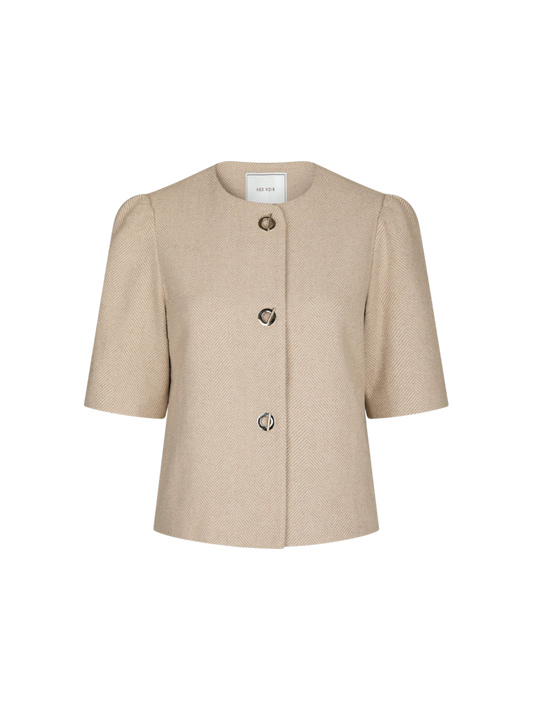 XANTHE LIGHT HERRINGBONE BLAZER NN